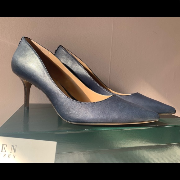 lanette leather pump